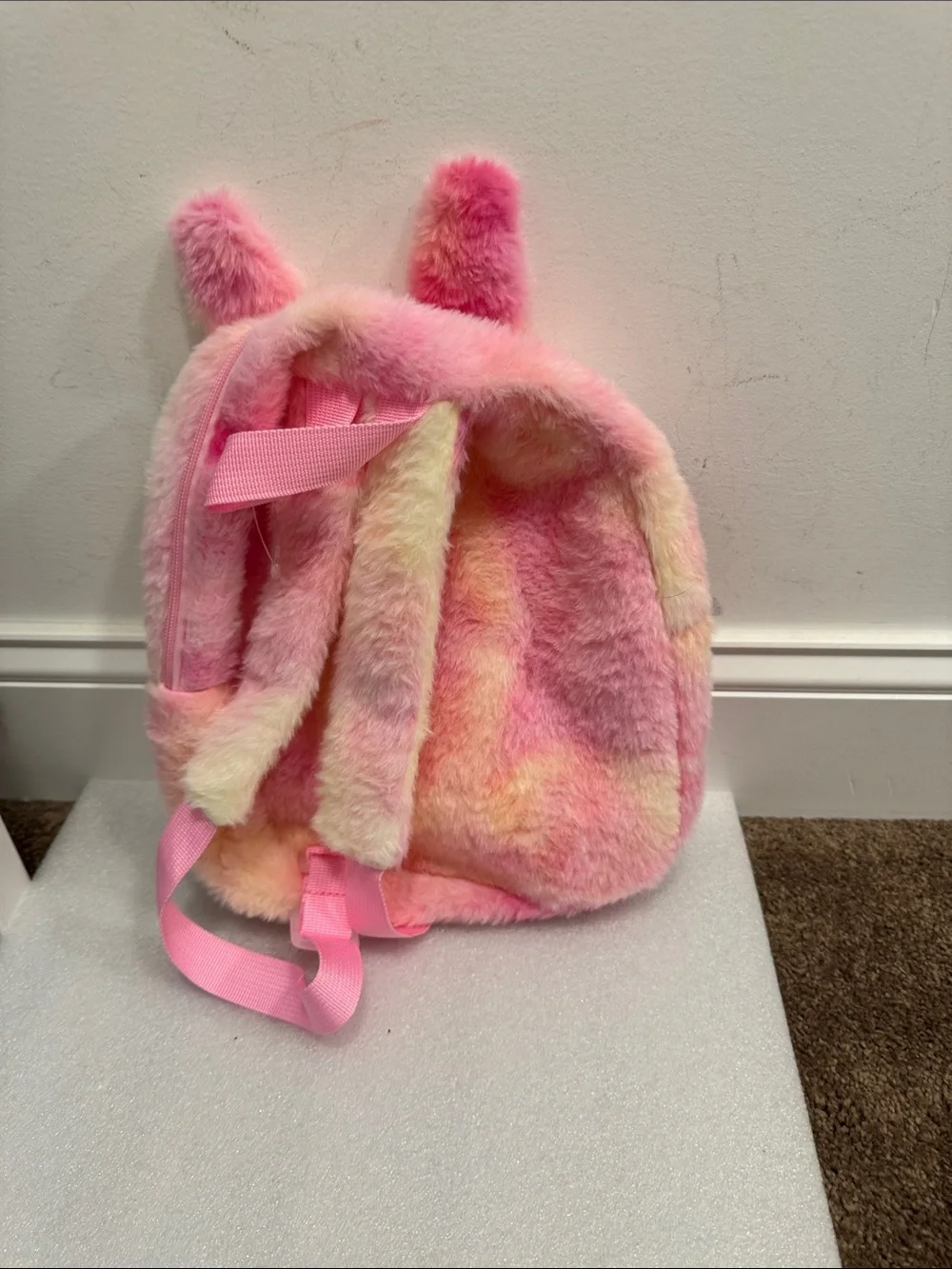 The monsters Danbar plush backpack with stuffies NWT
